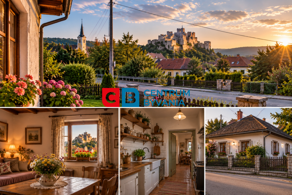 DOM S DUŠOU POD BECKOVSKÝM HRADOM – VÝNIMOČNÝ VÝHĽAD A POZEMOK 949 m²